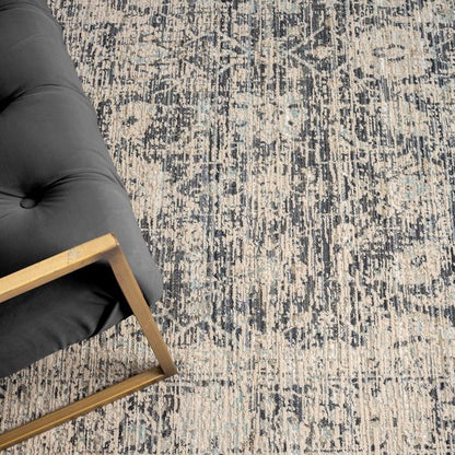Aubrey 6740 Sand Abstract, Traditional Rug