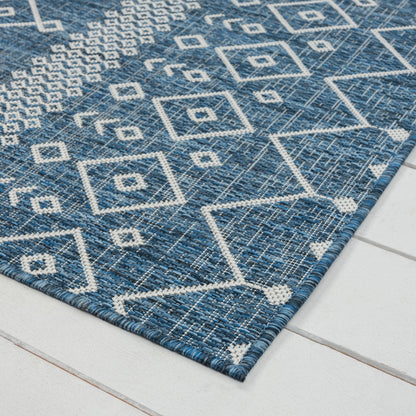 Patio 452 Ocean Indoor Outdoor Indoor/Outdoor, Flatweave Rug