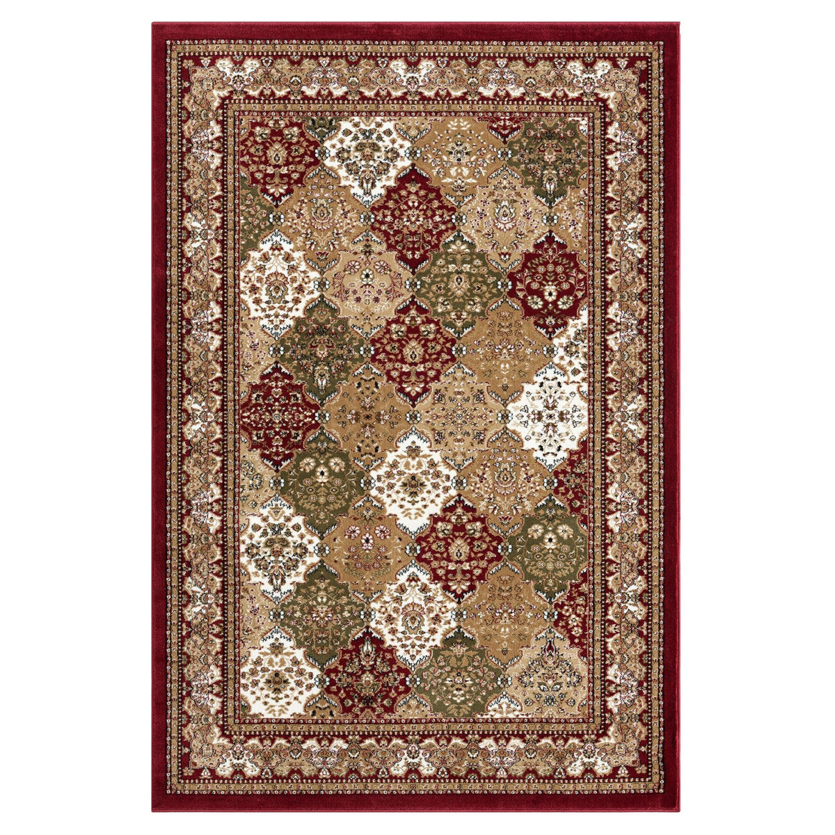Royal 528 Red Traditional, Classic Rug