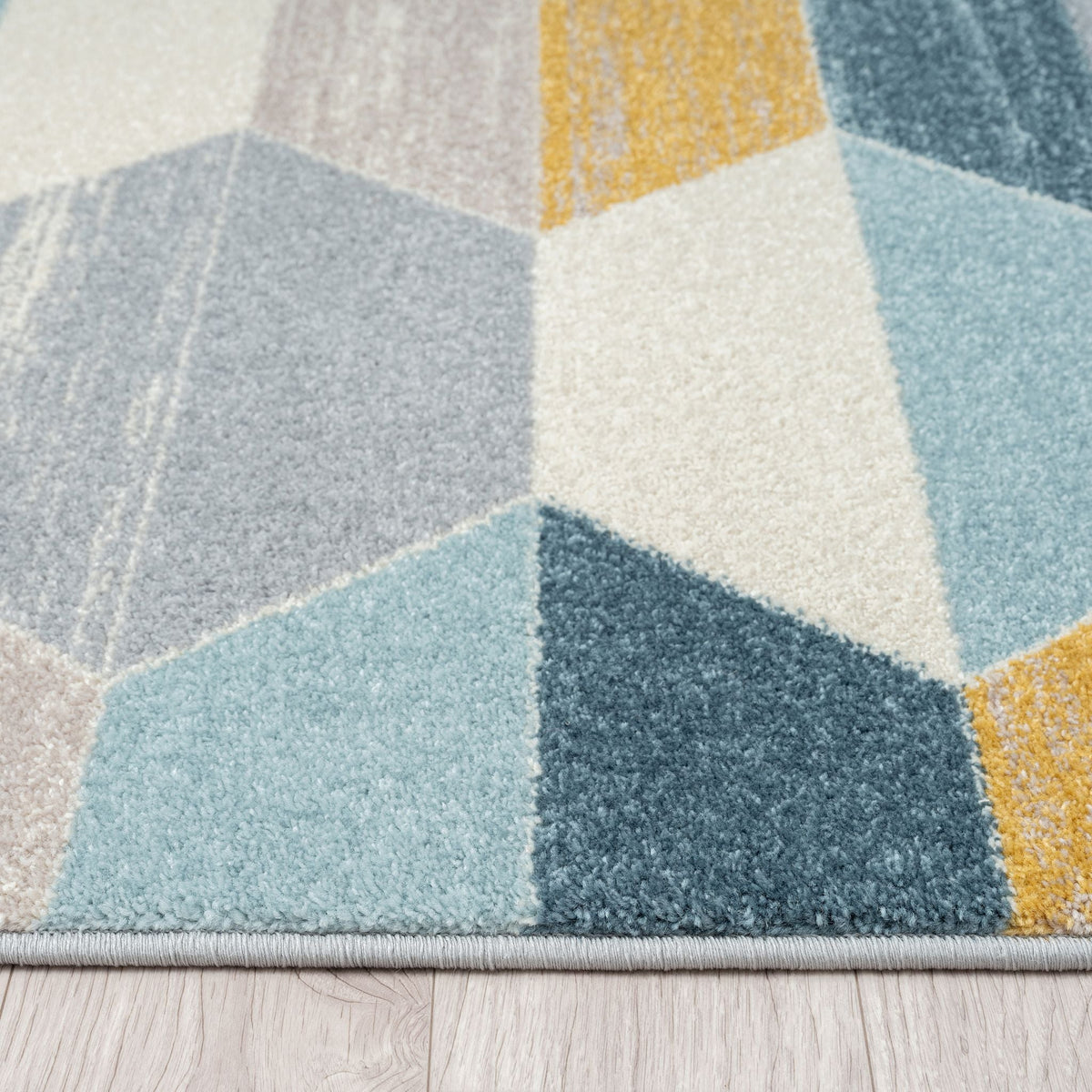 Canyon 514 Multi Geometric Hallway Runner