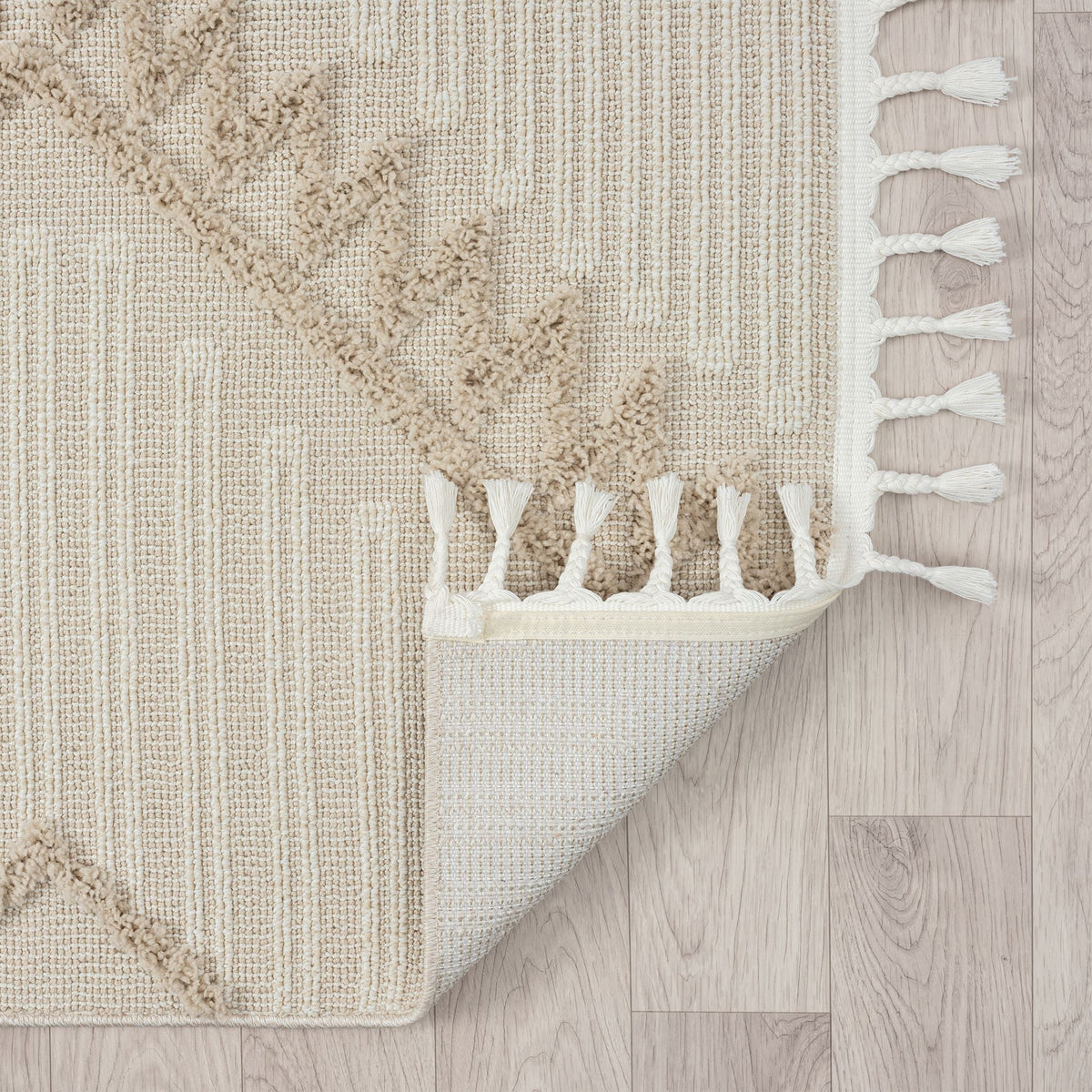Cottage 545 Taupe Geometric Rug
