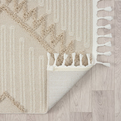 Cottage 545 Taupe Geometric Rug