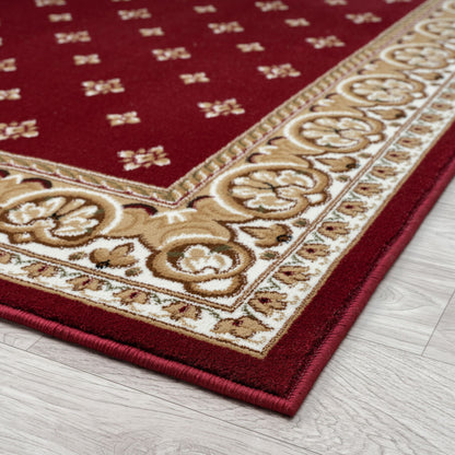 Royal 525 Red Traditional, Classic Hallway Runner
