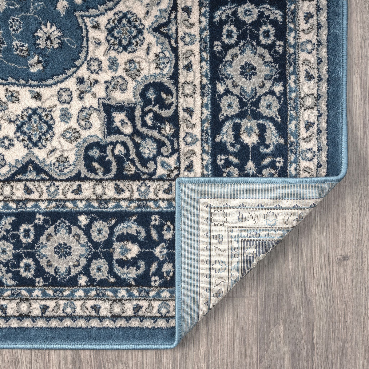 Sahara 895 Navy Traditional Rug