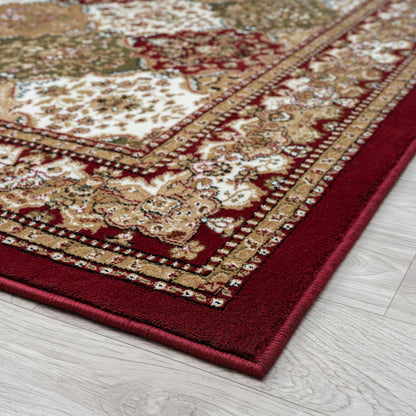 Royal 528 Red Traditional, Classic Hallway Runner