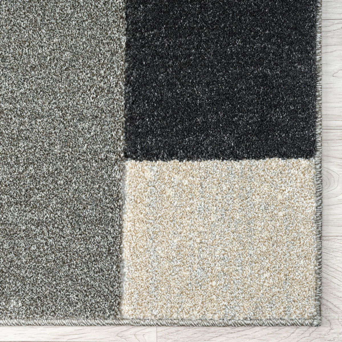 Astor 484 Slate Abstract Hallway Runner