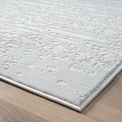 Fable 477 Pearl Abstract, Modern Rug