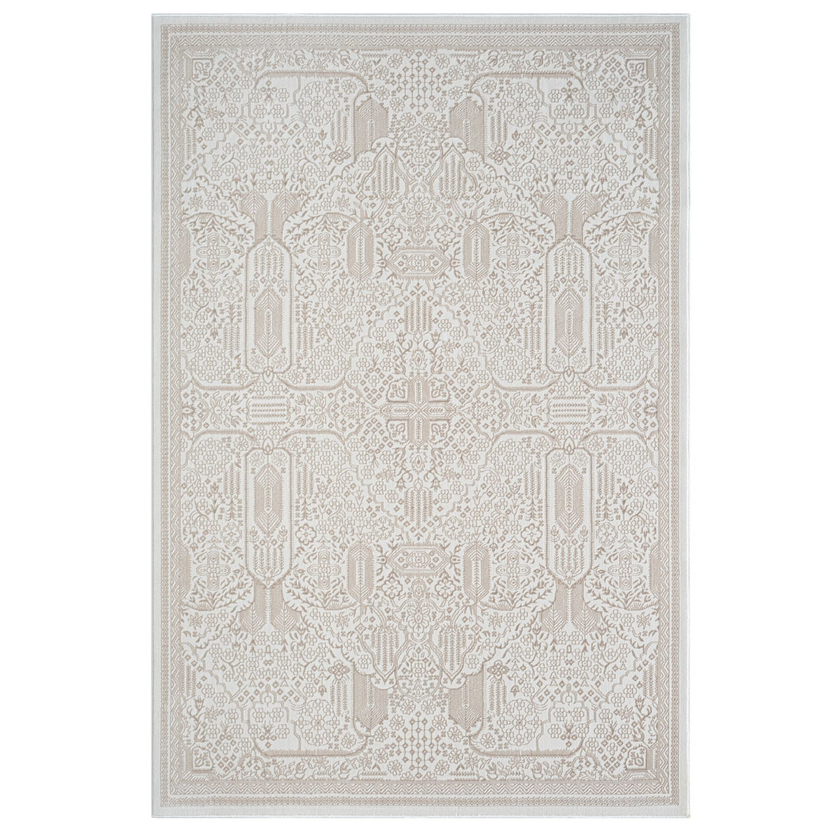 Fable 472 Sand Abstract, Modern Rug