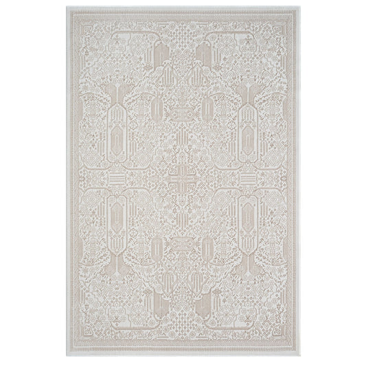 Fable 472 Sand Abstract, Modern Rug