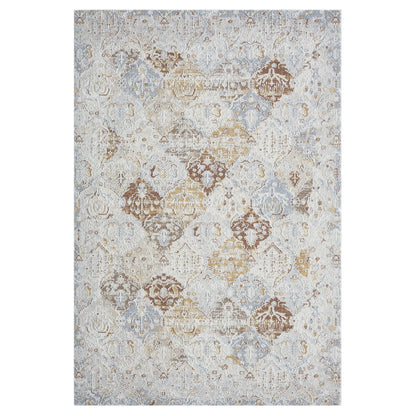 Easton 461 Multi Abstract, Transitional Rug