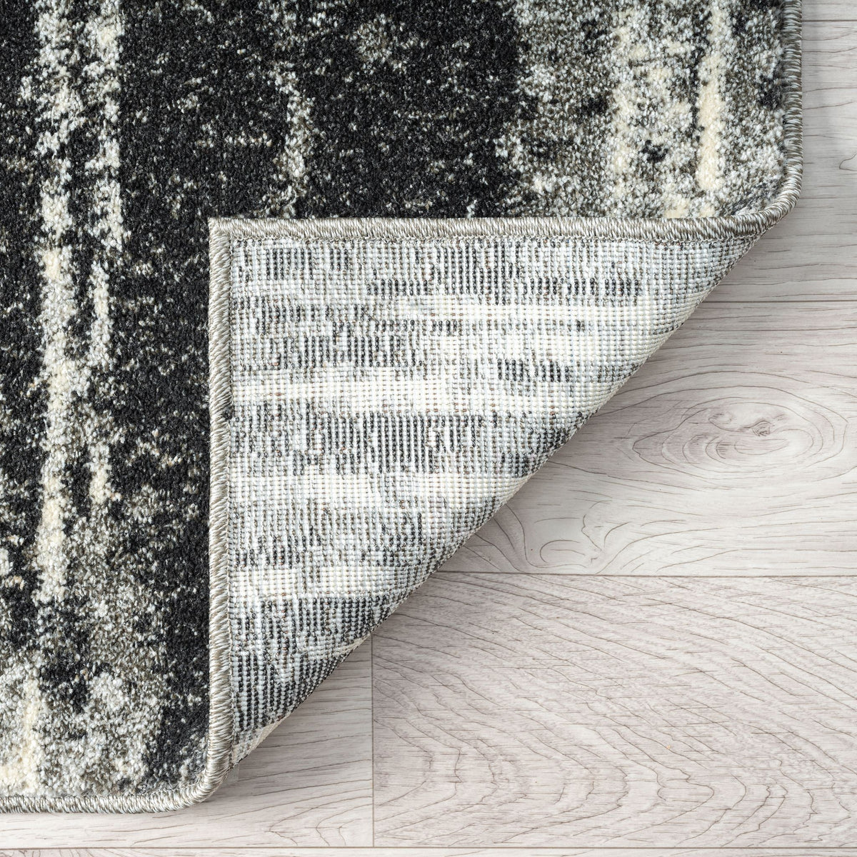 Astor 481 Charcoal Abstract Rug