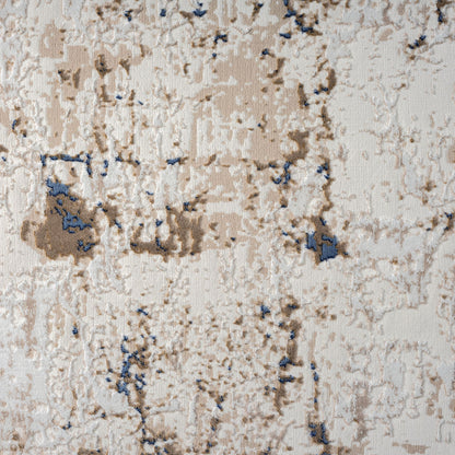 Fable 475 Arctic Abstract, Modern Hallway Runner