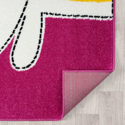 Kidsville 571 Pink Rug