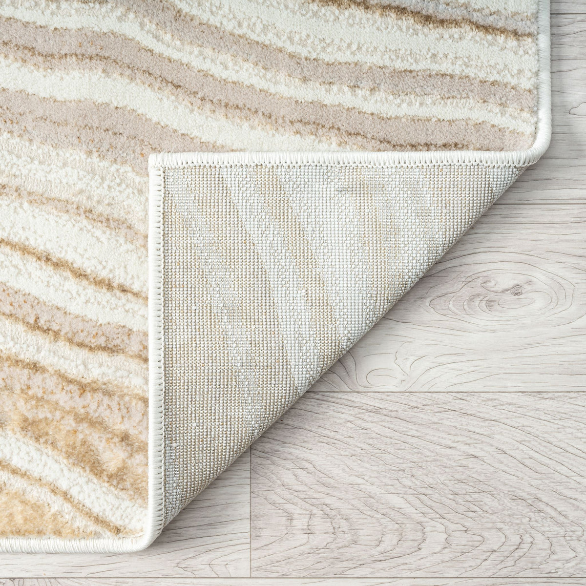 Amber 185 Stone Abstract, Geometric Hallway Runner