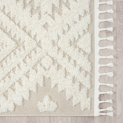 Cottage 548 Sand Geometric Rug