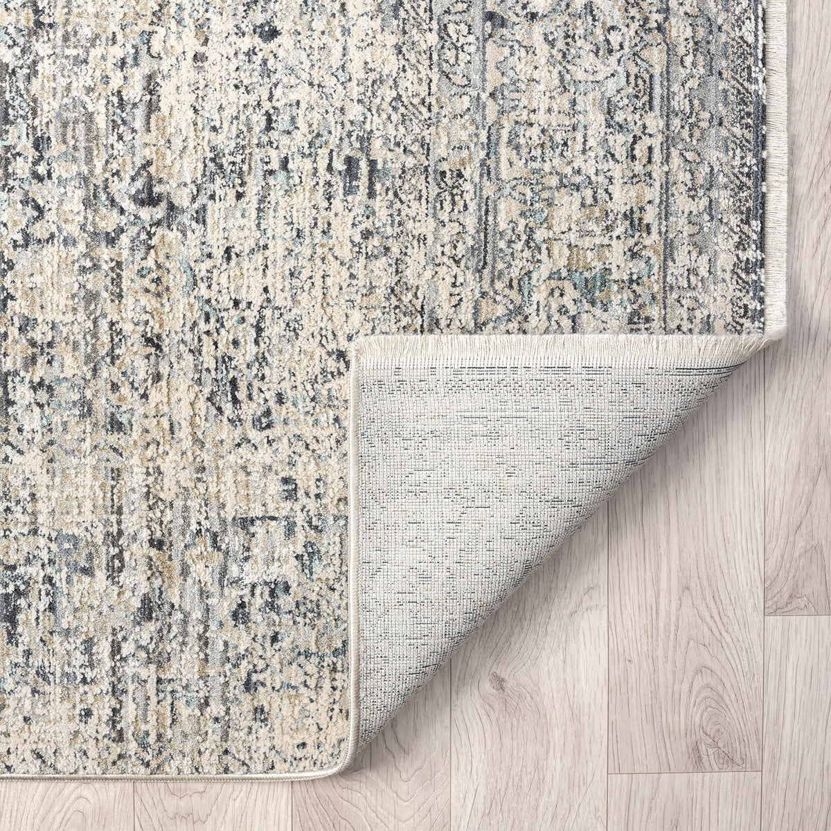 Aubrey 6740 Sand Abstract, Traditional Rug