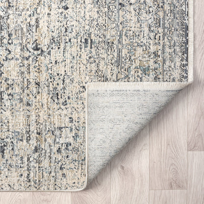 Aubrey 6740 Sand Abstract, Traditional Rug