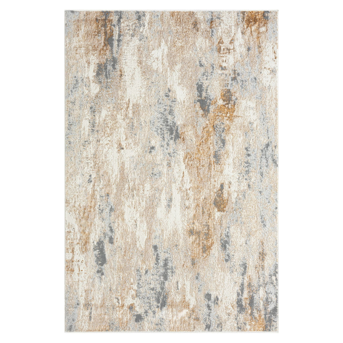 Amber 187 Taupe Abstract, Geometric Rug