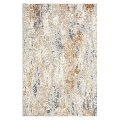 Amber 187 Taupe Abstract, Geometric Rug