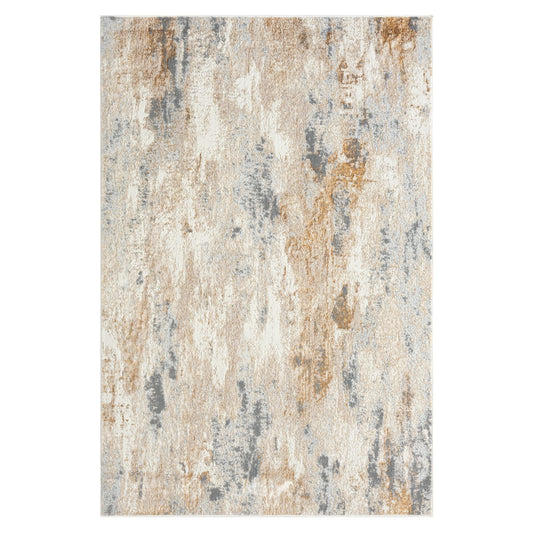 Amber 187 Taupe Abstract, Geometric Rug