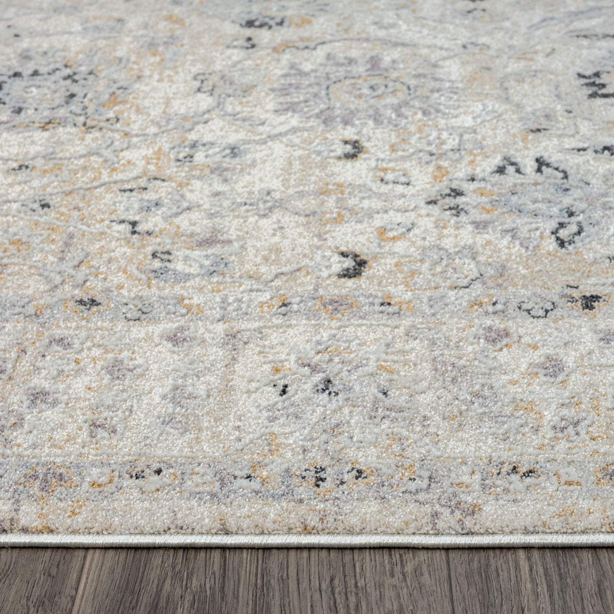 Easton 466 Sand Abstract, Transitional Hallway Runner