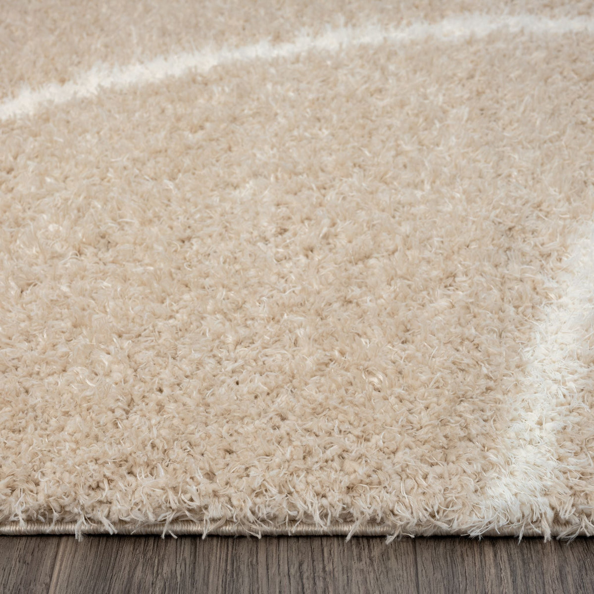 Plushy 382 Fawn Shaggy Rug