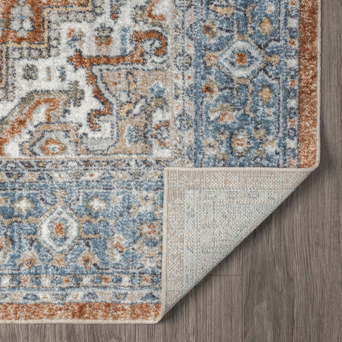 Easy 366 Indigo Transitional Hallway Runner