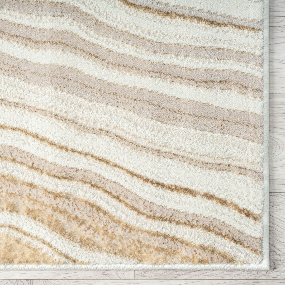 Amber 185 Stone Abstract, Geometric Rug