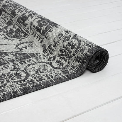 Alfresco 424 Slate Indoor Outdoor Indoor/Outdoor, Flatweave Rug