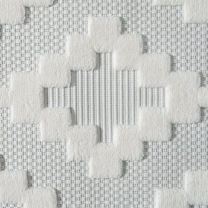Calm 419 Linen Geometric Rug
