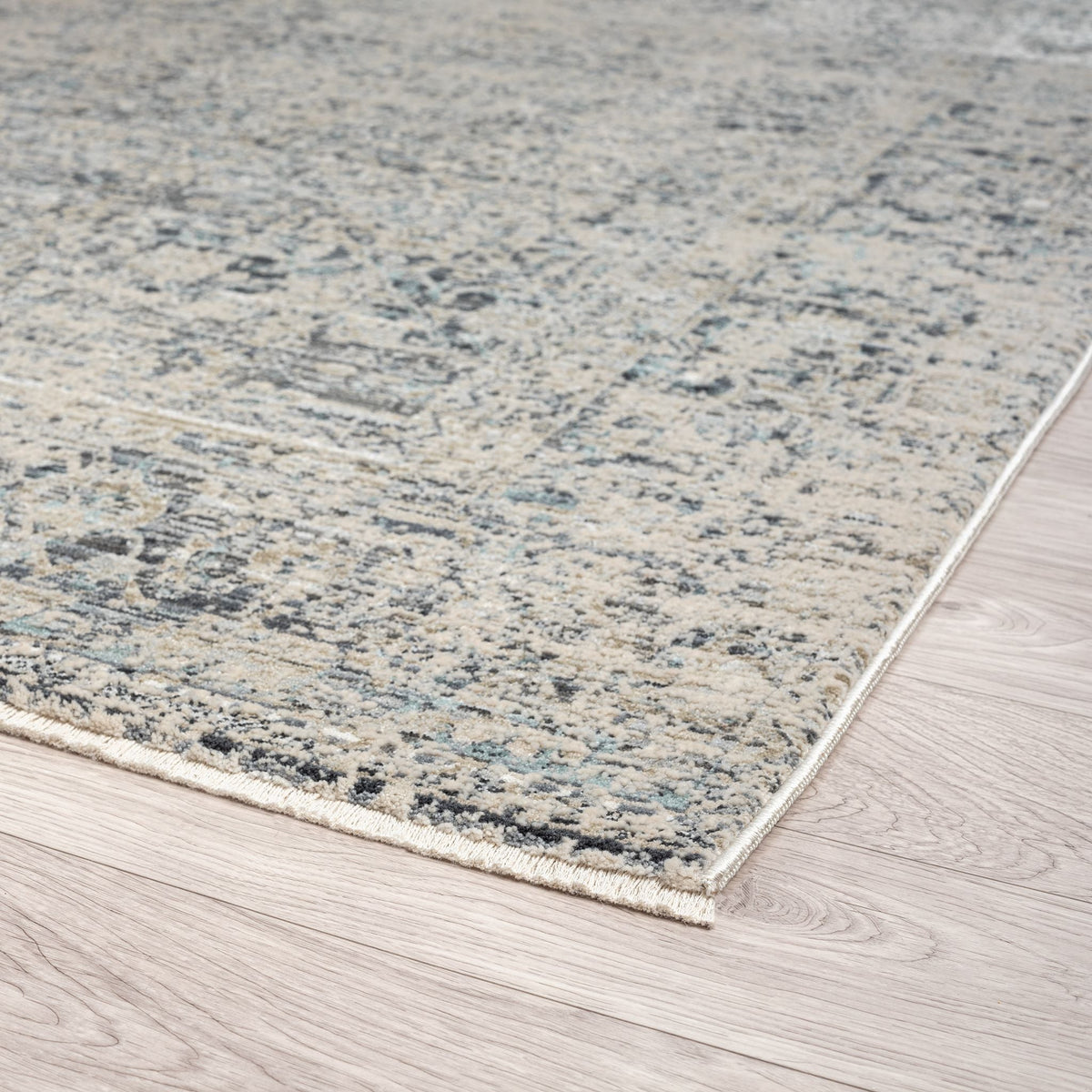 Aubrey 6740 Sand Abstract, Traditional Hallway Runner