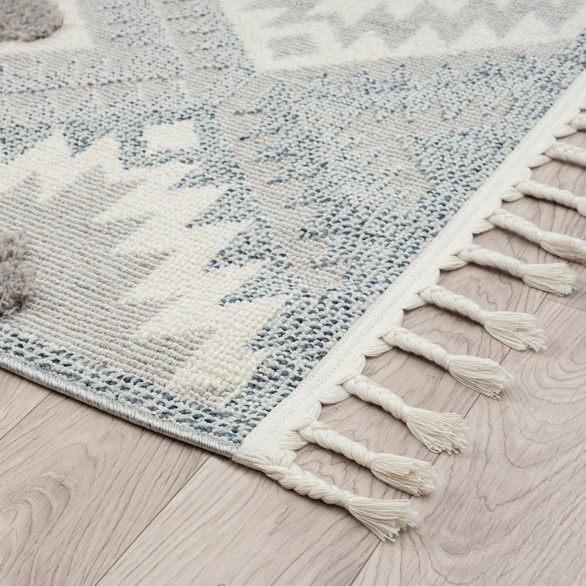 Cottage 543 Pebble Geometric Rug