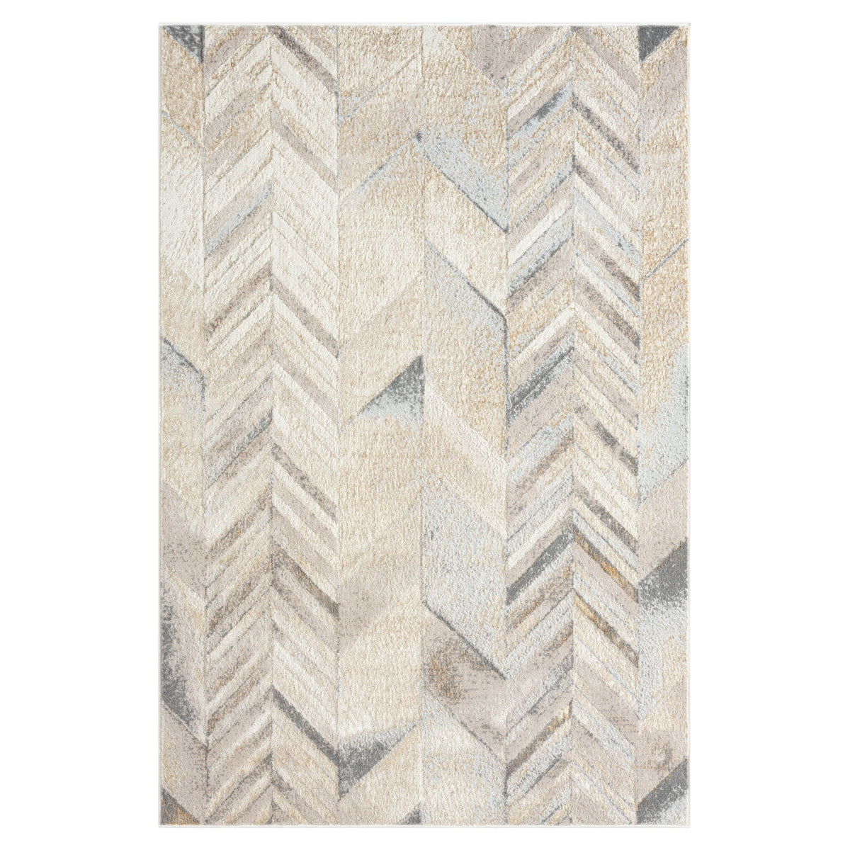 Amber 188 Stone Abstract, Geometric Rug