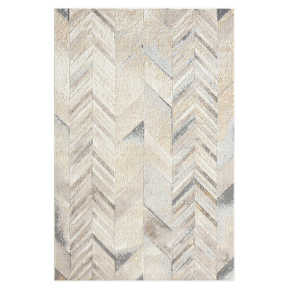 Amber 188 Stone Abstract, Geometric Rug
