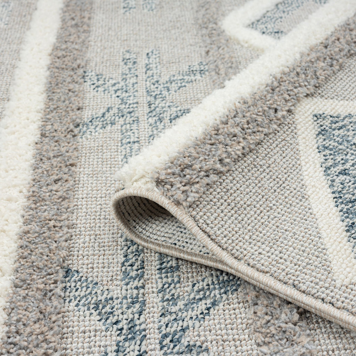Cottage 546 Slate Geometric Rug
