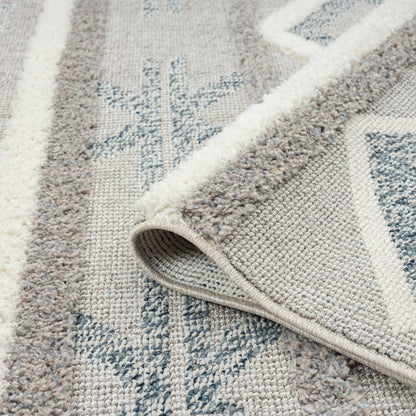 Cottage 546 Slate Geometric Rug