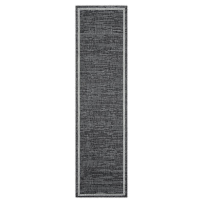 Alfresco 426 Shadow Indoor Outdoor Indoor/Outdoor, Flatweave Hallway Runner
