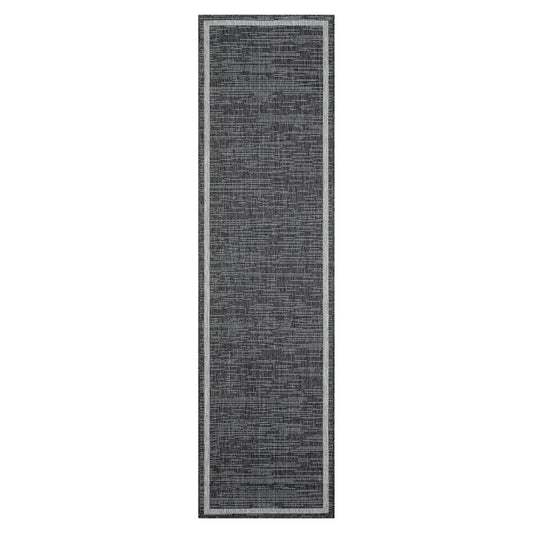 Alfresco 426 Shadow Indoor Outdoor Indoor/Outdoor, Flatweave Hallway Runner