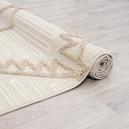 Cottage 545 Taupe Geometric Rug