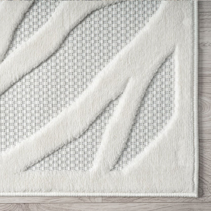 Calm 415 Ivory Geometric Rug