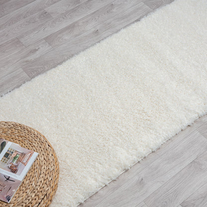 Fleecy 393 Sand Shaggy Hallway Runner