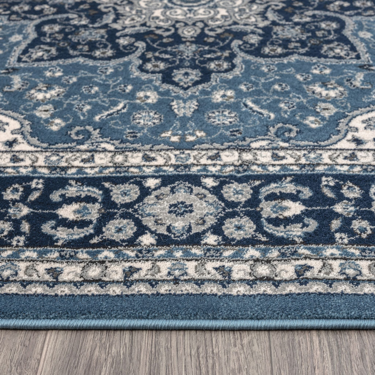 Sahara 895 Navy Traditional Rug