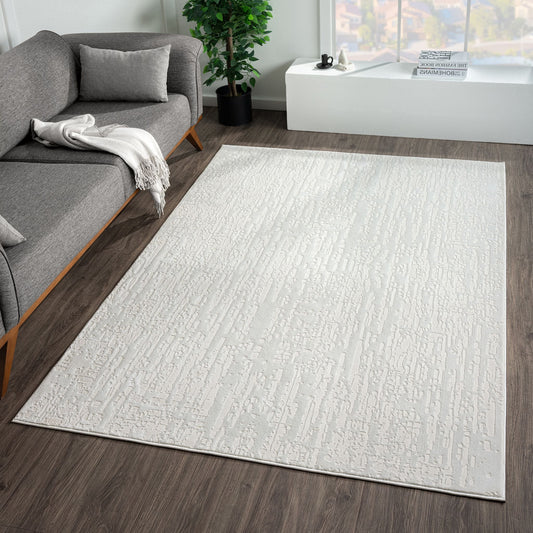 Fable 477 Pearl Abstract, Modern Rug
