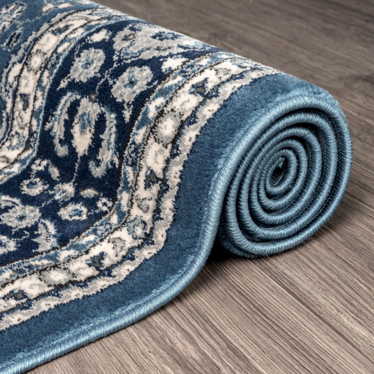 Sahara 895 Navy Traditional Hallway Runner