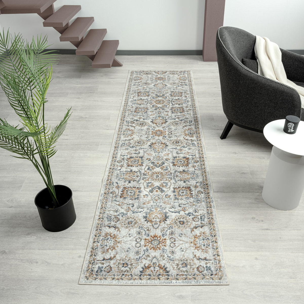Easy 368 Pearl Transitional Hallway Runner