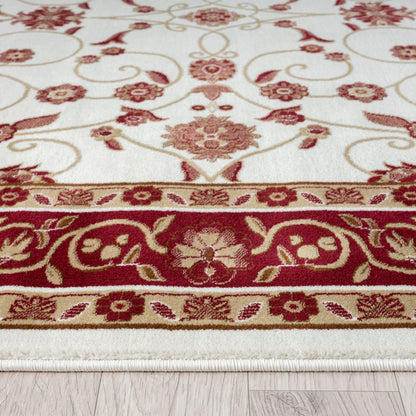 Estate 512 Cream Traditional, Classic Hallway Runner