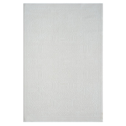 Fable 471 Ivory Abstract, Modern Rug