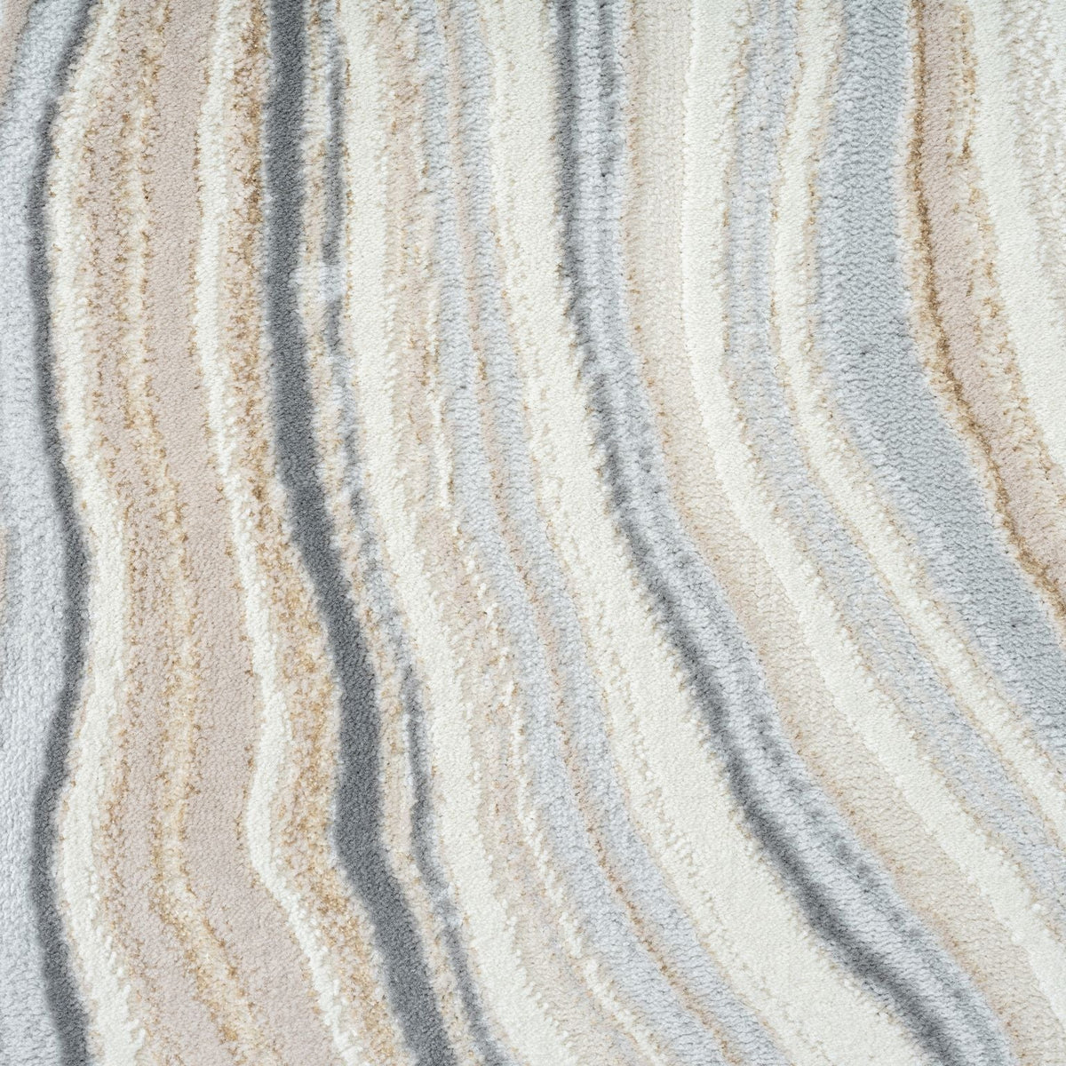 Amber 185 Stone Abstract, Geometric Hallway Runner
