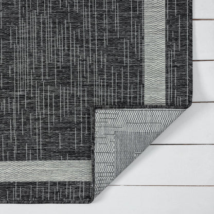 Alfresco 426 Shadow Indoor Outdoor Indoor/Outdoor, Flatweave Hallway Runner