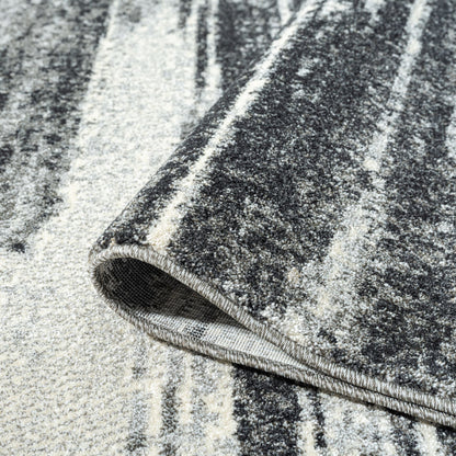 Astor 481 Charcoal Abstract Rug